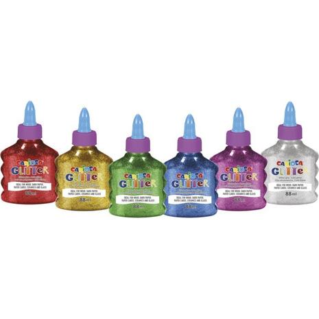 Χρυσόκολλα CARIOCA Glitter 88ml σε διάφορα χρώματα (42117)